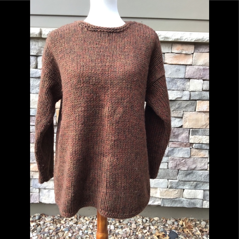 Jones New York Pullover sweater size S slouchy, fall colors